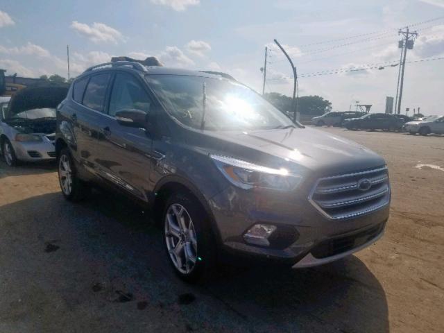 1FMCU9J92HUD48899 - 2017 FORD ESCAPE TIT GRAY photo 1