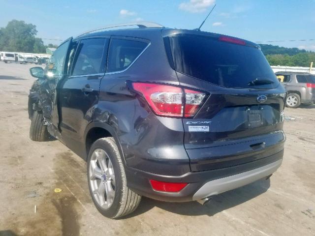 1FMCU9J92HUD48899 - 2017 FORD ESCAPE TIT GRAY photo 3