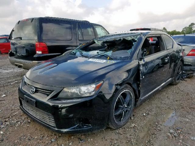 JTKJF5C78C3027791 - 2012 TOYOTA SCION TC შავი ფოტო 2