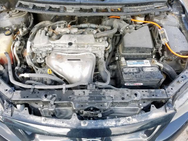 JTKJF5C78C3027791 - 2012 TOYOTA SCION TC შავი ფოტო 7