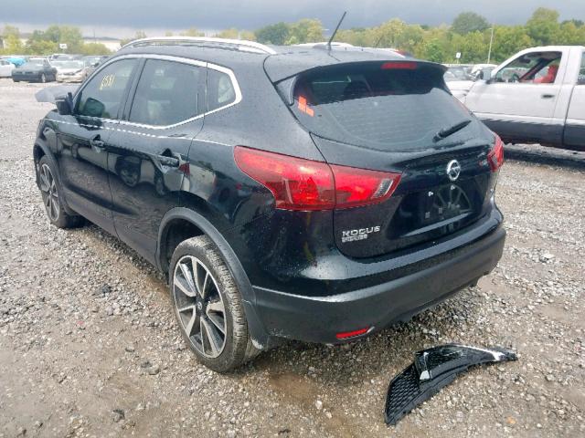 JN1BJ1CP3JW189524 - 2018 NISSAN ROGUE BLACK photo 3