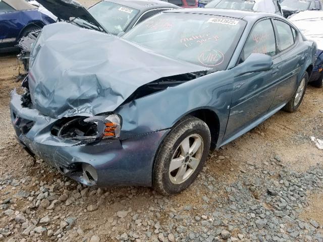 2G2WP552961265384 - 2006 PONTIAC GRAND PRIX GREEN photo 2