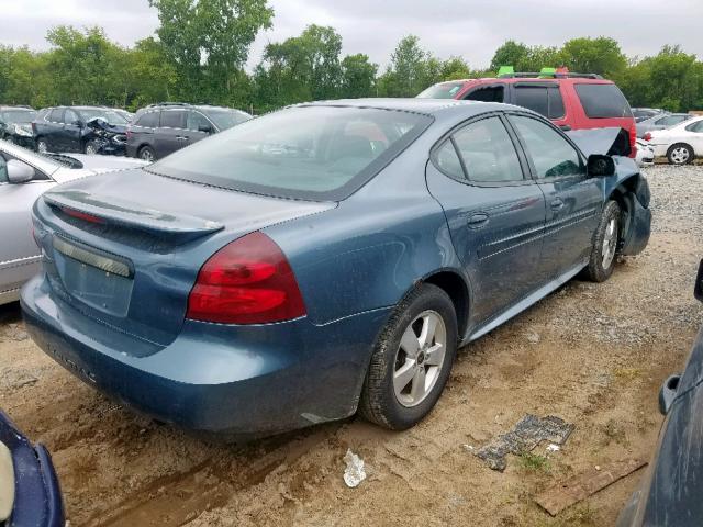 2G2WP552961265384 - 2006 PONTIAC GRAND PRIX GREEN photo 4