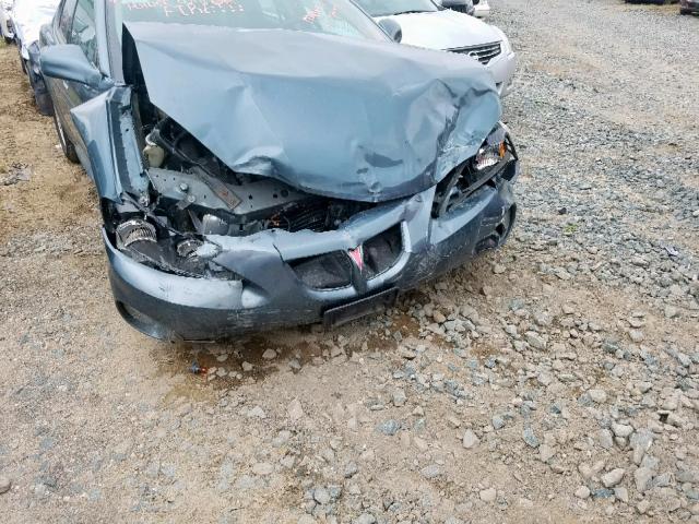 2G2WP552961265384 - 2006 PONTIAC GRAND PRIX GREEN photo 9