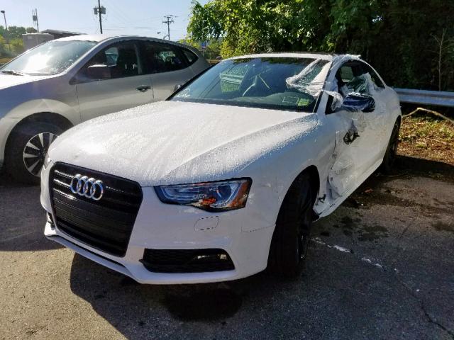 WAUG4AFR6HA000800 - 2017 AUDI S5 WHITE photo 2