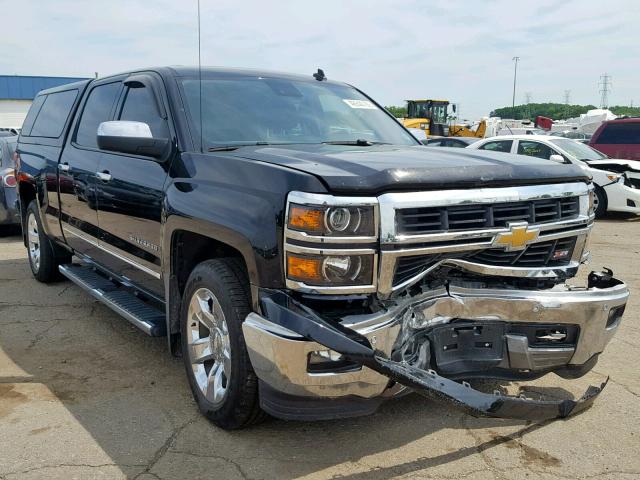 3GCUKSEC7EG169011 - 2014 CHEVROLET SILVERADO BLACK photo 1