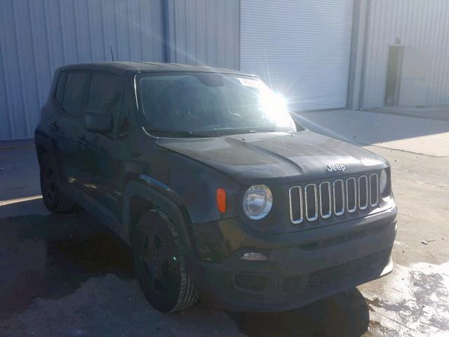 ZACCJAAB8HPE96722 - 2017 JEEP RENEGADE S BLACK photo 1