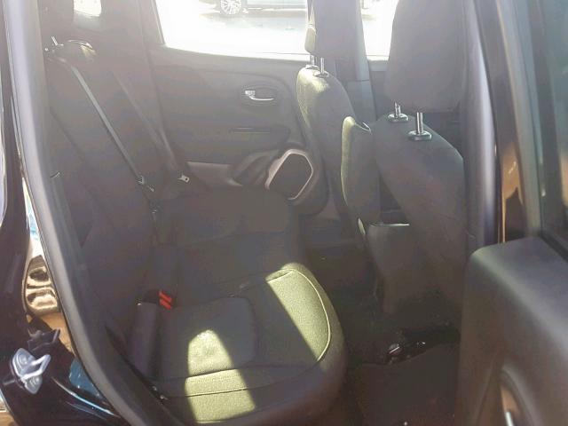ZACCJAAB8HPE96722 - 2017 JEEP RENEGADE S BLACK photo 6