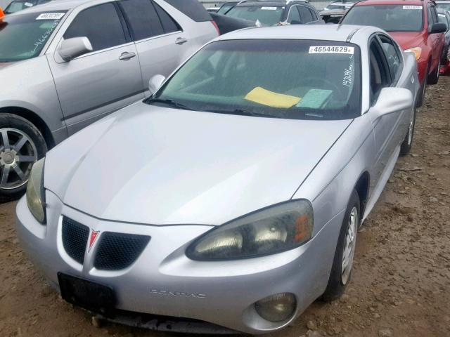 2G2WP522X41111901 - 2004 PONTIAC GRAND PRIX SILVER photo 2