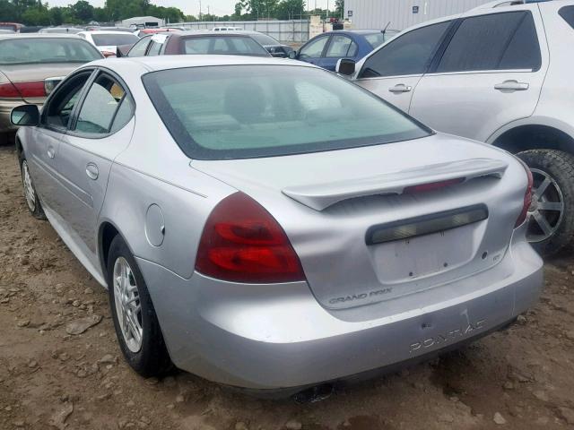 2G2WP522X41111901 - 2004 PONTIAC GRAND PRIX SILVER photo 3