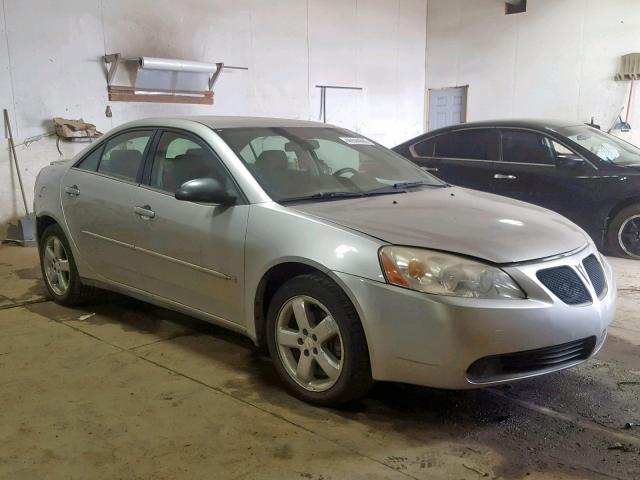 1G2ZH58N574262455 - 2007 PONTIAC G6 GT SILVER photo 1