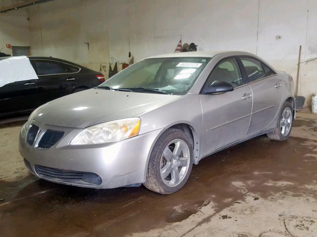 1G2ZH58N574262455 - 2007 PONTIAC G6 GT SILVER photo 2