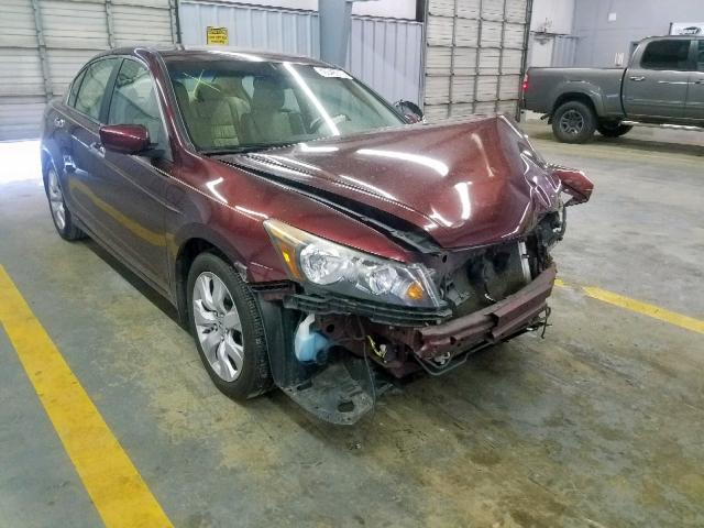 1HGCP36838A030589 - 2008 HONDA ACCORD EXL RED photo 1