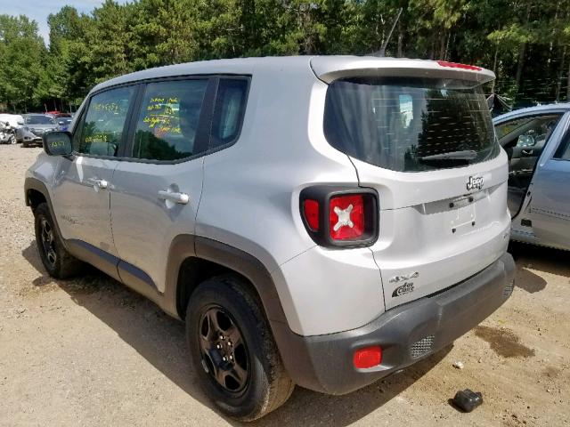 ZACCJBATXGPD70245 - 2016 JEEP RENEGADE S Boz foto 3