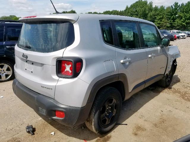 ZACCJBATXGPD70245 - 2016 JEEP RENEGADE S Boz foto 4