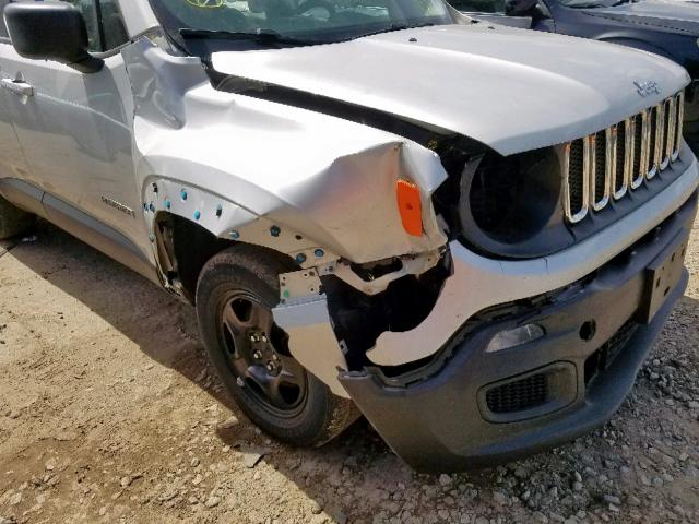 ZACCJBATXGPD70245 - 2016 JEEP RENEGADE S Boz foto 9