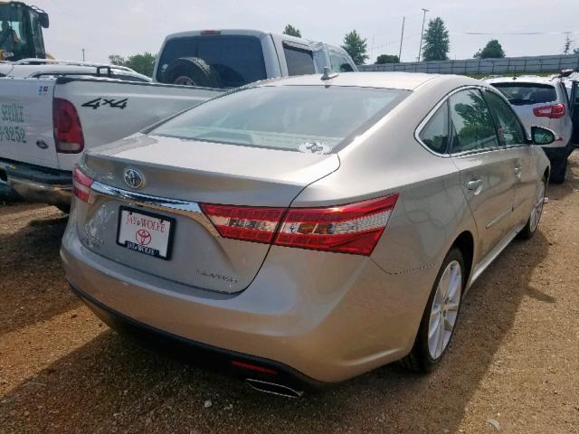 4T1BK1EB3EU136444 - 2014 TOYOTA AVALON BAS TAN photo 4