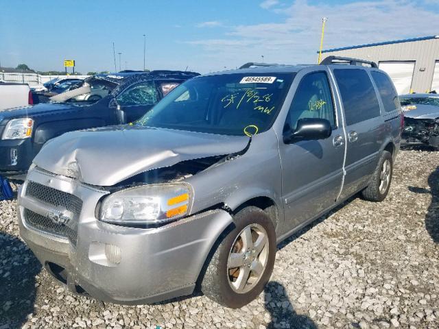 1GNDV331X8D137533 - 2008 CHEVROLET UPLANDER L 银色 照片 2