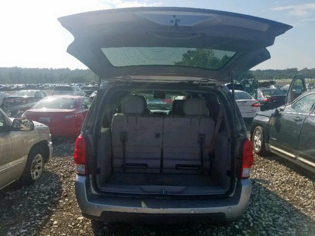 1GNDV331X8D137533 - 2008 CHEVROLET UPLANDER L 银色 照片 9