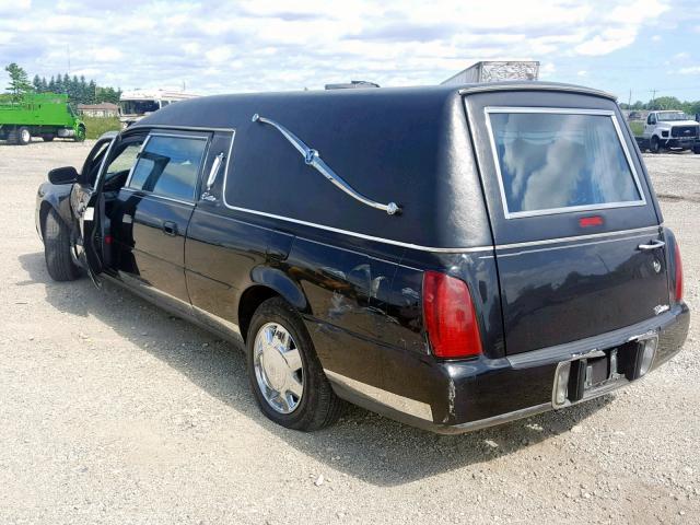 1GEEH90Y31U500745 - 2001 CADILLAC PROFESSION BLACK photo 3