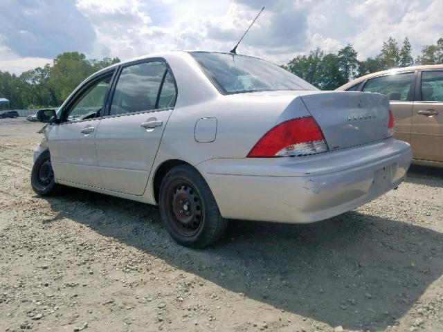 JA3AJ26E73U080781 - 2003 MITSUBISHI LANCER ES GRAY photo 3