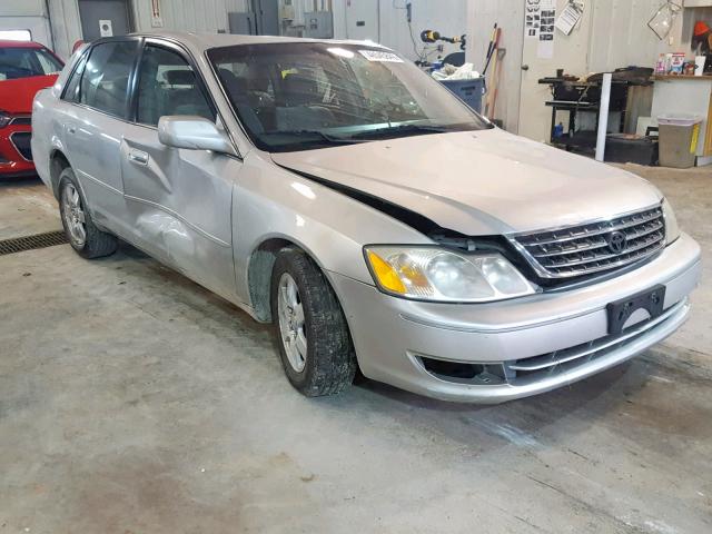 4T1BF28BX3U335705 - 2003 TOYOTA AVALON XL SILVER photo 1