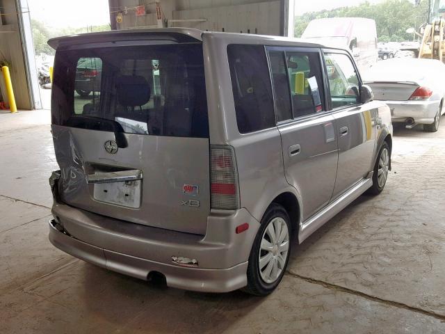 JTLKT324350206586 - 2005 TOYOTA SCION XB 灰色 照片 4