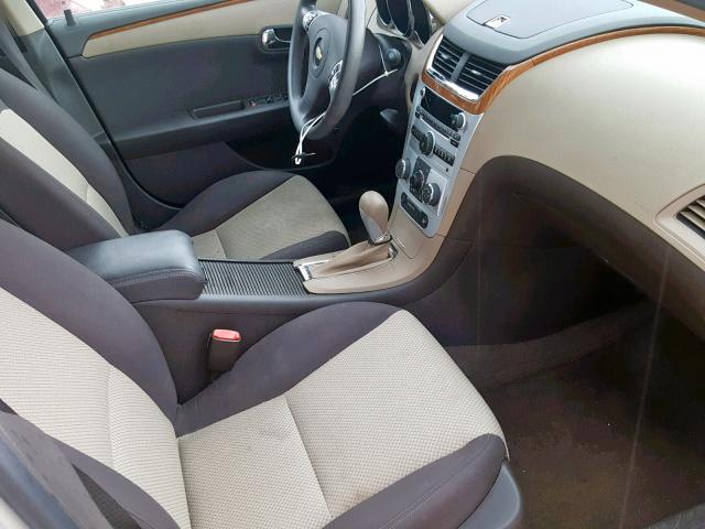 1G1ZH57B894183988 - 2009 CHEVROLET MALIBU 1LT GOLD photo 5