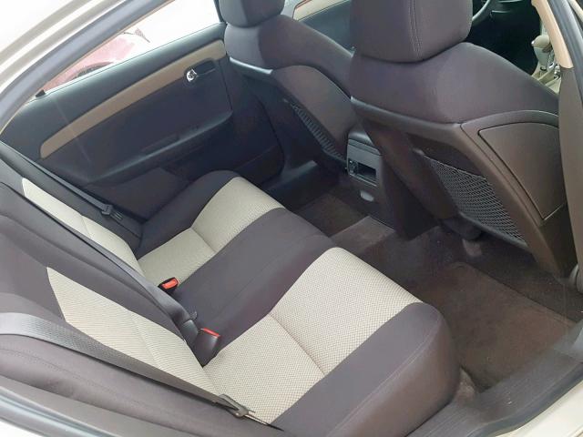 1G1ZH57B894183988 - 2009 CHEVROLET MALIBU 1LT GOLD photo 6