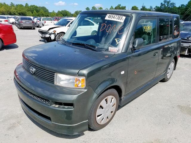 JTLKT324264054598 - 2006 TOYOTA SCION XB მწვანე ფოტო 2