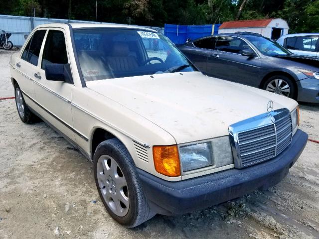 WDBDB28D8HF358792 - 1987 MERCEDES-BENZ 190 DT YELLOW photo 1