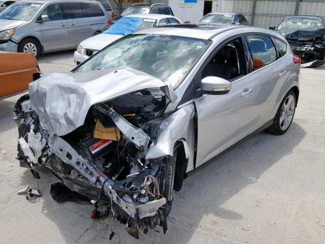 1FADP3N21EL263005 - 2014 FORD FOCUS TITA GRAY photo 2