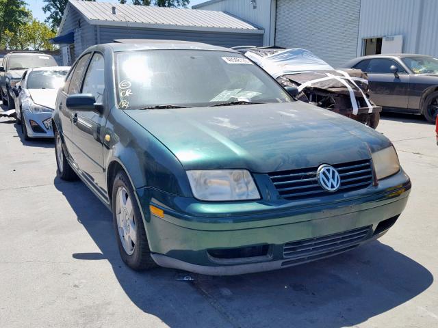 3VWSC29M2XM104169 - 1999 VOLKSWAGEN JETTA GLS GREEN photo 1