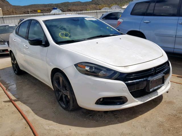 1C3CDFBB8FD352994 - 2015 DODGE DART SXT WHITE photo 1