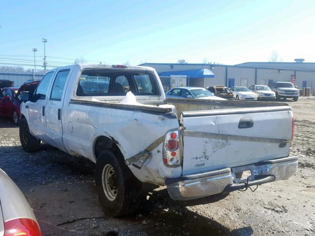 1FTSW30L31EC48279 - 2001 FORD F350 SRW S WHITE photo 3