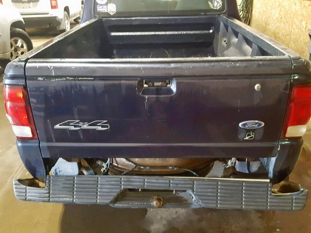 1FTZR15V9YPC01230 - 2000 FORD RANGER SUP BLUE photo 6