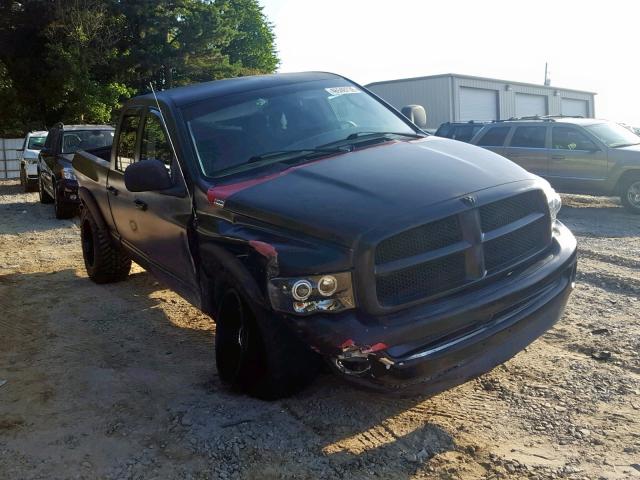 1D7HU18085J508132 - 2005 DODGE RAM 1500 S BLACK photo 1