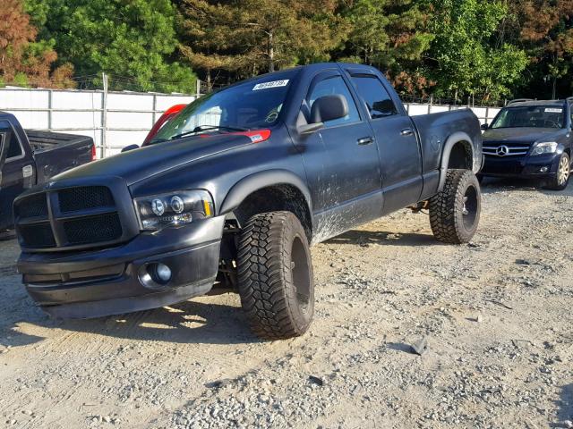 1D7HU18085J508132 - 2005 DODGE RAM 1500 S BLACK photo 2