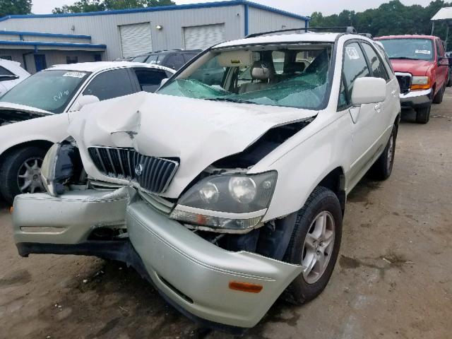 JT6GF10U5Y0046996 - 2000 LEXUS RX 300 CREAM photo 2