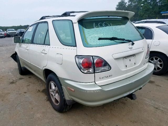 JT6GF10U5Y0046996 - 2000 LEXUS RX 300 CREAM photo 3