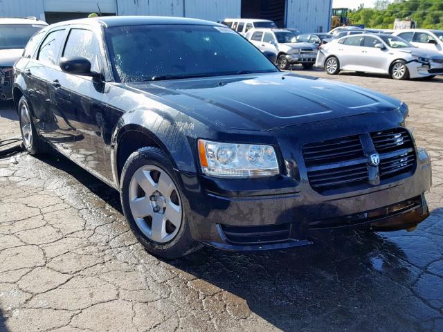 2D4FV47T08H177497 - 2008 DODGE MAGNUM BLACK photo 1