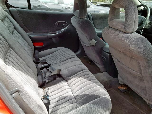 1G2WP52K6VF252829 - 1997 PONTIAC GRAND PRIX RED photo 6