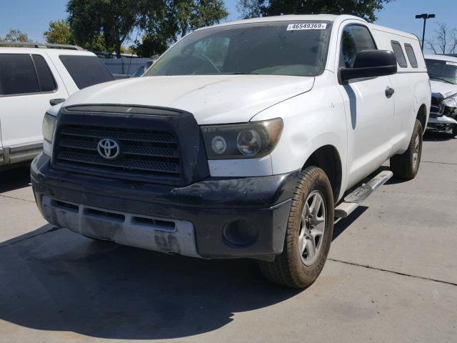 5TFLU521X7X003235 - 2007 TOYOTA TUNDRA WHITE photo 2