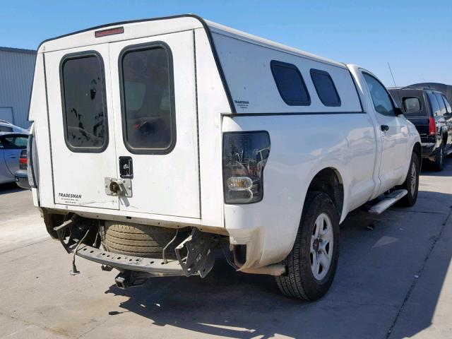 5TFLU521X7X003235 - 2007 TOYOTA TUNDRA WHITE photo 4