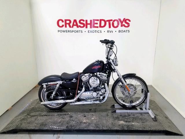 1HD1LF326CC446697 - 2012 HARLEY-DAVIDSON XL1200 V BLACK photo 1