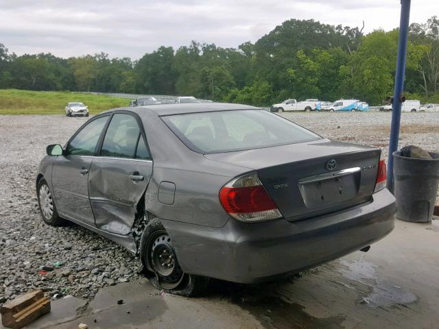 4T1BE32K65U604450 - 2005 TOYOTA CAMRY LE GRAY photo 3