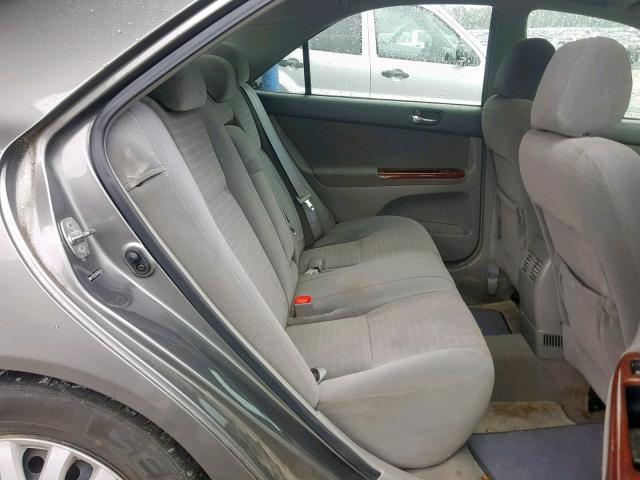 4T1BE32K65U604450 - 2005 TOYOTA CAMRY LE GRAY photo 6