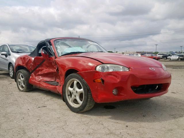 JM1NB353620228981 - 2002 MAZDA MX-5 MIATA RED photo 1