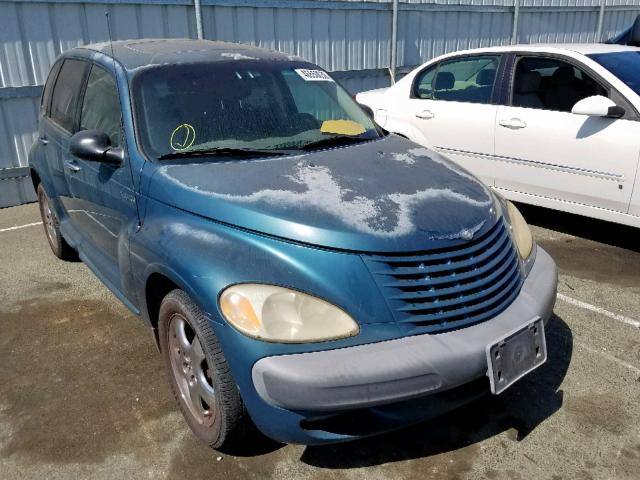 3C8FY4BBX1T516457 - 2001 CHRYSLER PT CRUISER GREEN photo 1