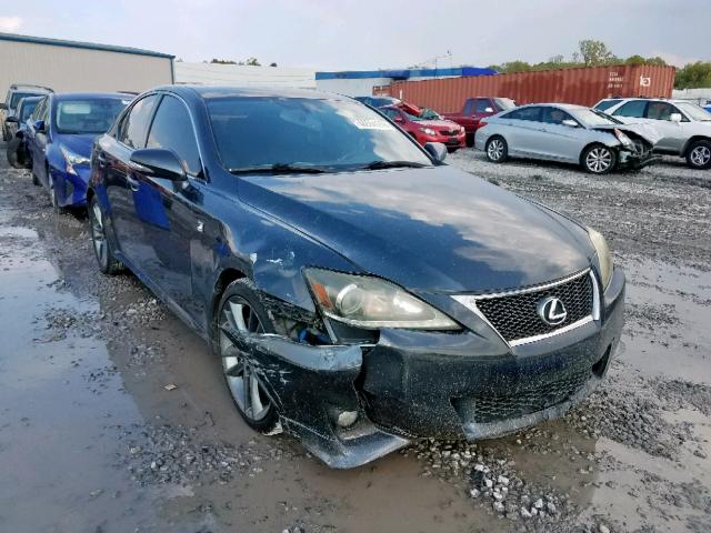 JTHBF5C21B5143738 - 2011 LEXUS IS 250 BLACK photo 1